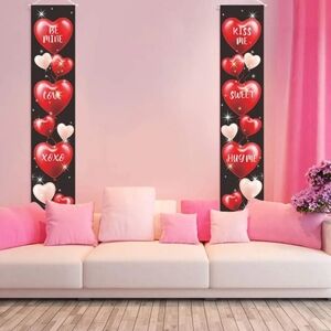 New Valentine's Day Indoor Outdoor Decoration Banners